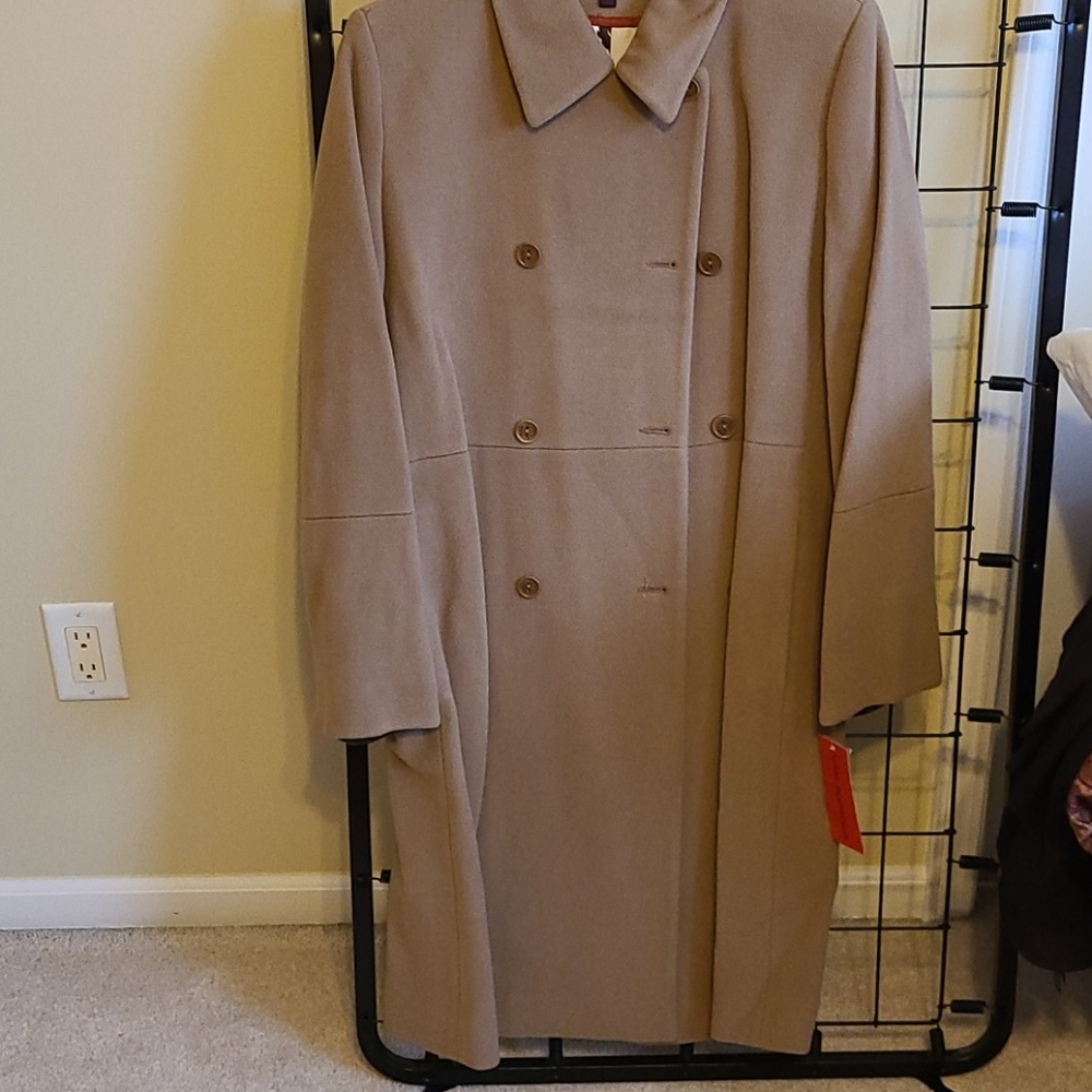Via Spiga Double Breasted Coat